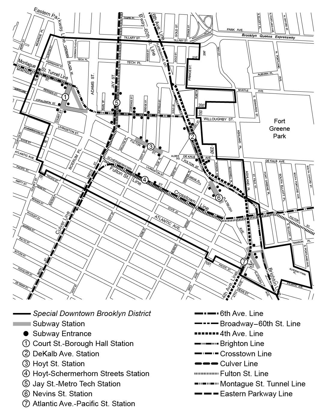 Zoning Resolutions Chapter 1: Special Downtown Brooklyn District Appendix E.6